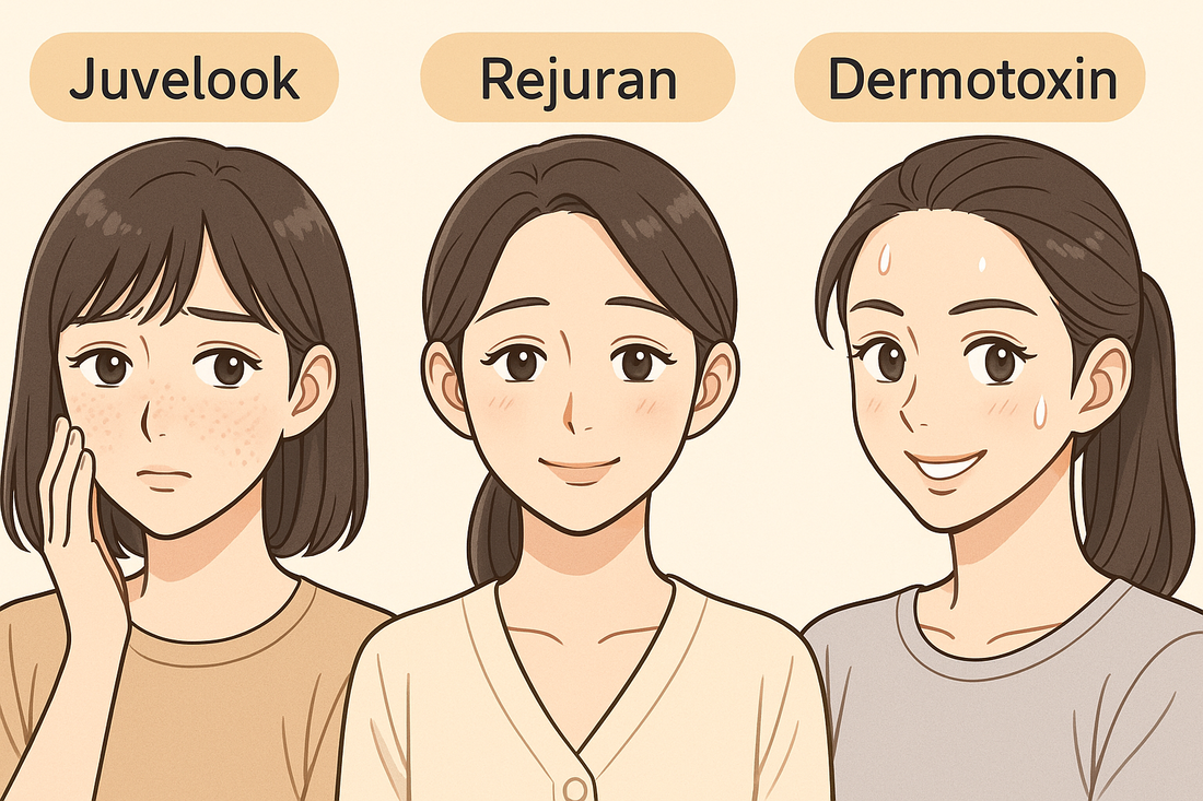 Your Guide to Skin Boosters: JuveLook, Rejuran, and Dermotoxin Explained