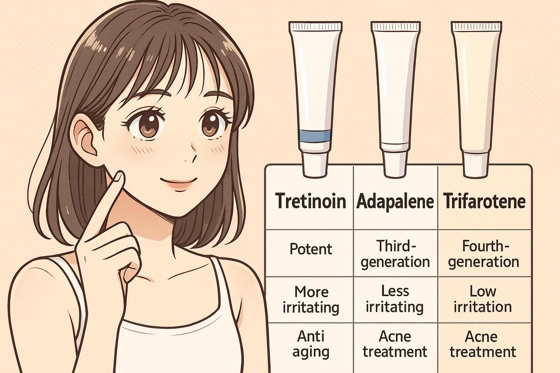 Retinoid Face-Off: Trifarotene vs. Adapalene vs. Tretinoin
