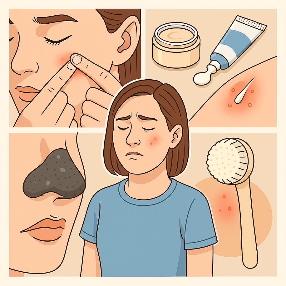 Think Twice Before You Squeeze That Blackhead